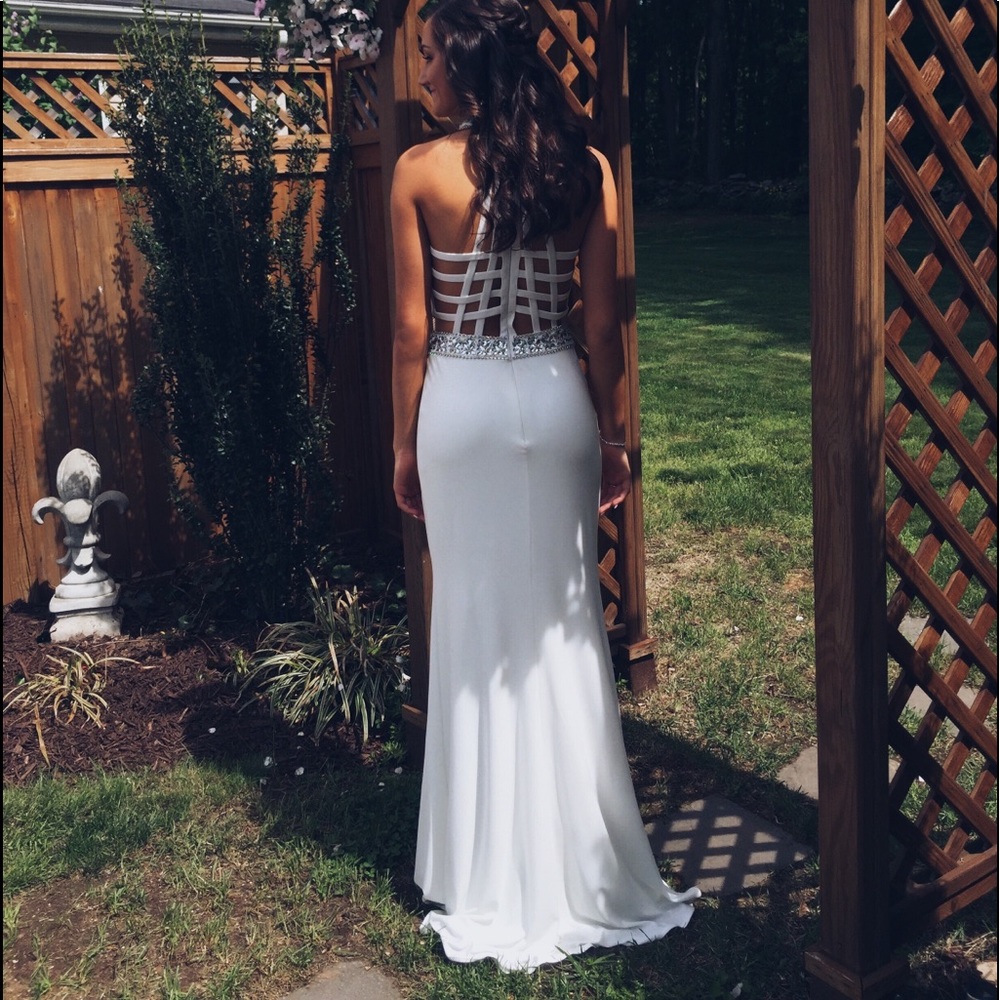 White Prom Dress
